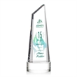 Akron VividPrint™ Award on Base - Clear | https://www.bestnamebadges.com
