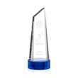 Akron Tower on Base - Blue | https://www.bestnamebadges.com
