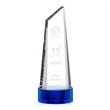 Akron Tower on Base - Blue | https://www.bestnamebadges.com