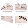 Large Hanging Travel Toiletry Bag | https://www.bestnamebadges.com