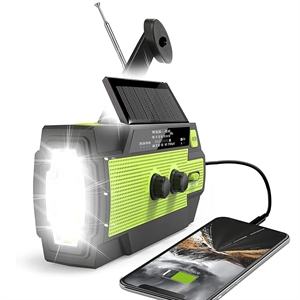 Emergency Crank Weather Radio