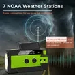 Emergency Crank Weather Radio | https://www.bestnamebadges.com