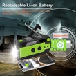 Emergency Crank Weather Radio | https://www.bestnamebadges.com