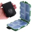 10 Compartments Fishing Tackle Organizing Box | https://www.bestnamebadges.com