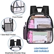 Stadium Approved Clear Backpack | https://www.bestnamebadges.com