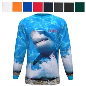 Customizable Sunproof Long-sleeve T-Shirt