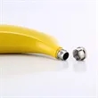 5 Ounce Banana Shaped Stainless Steel Flask | https://www.bestnamebadges.com