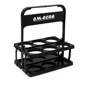 6 Holes Foldable Plastic Drink Carrier With Handle