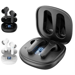 Wireless Earbuds With LED Digital Display Charging Case