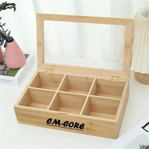 Natural Wooden Tea Box