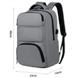 Men's USB Charging Port Large Capacity Travel Backpack | https://www.bestnamebadges.com