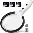 Magnifying Glass with 12 LED Lights | https://www.bestnamebadges.com