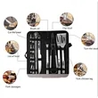 20 PCS BBQ Grilling Tools Set with Storage Bag | https://www.bestnamebadges.com