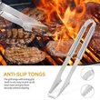 7-PCS BBQ Tools Set with Apron | https://www.bestnamebadges.com