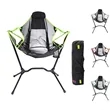 Folding Relaxed Outdoor Camping Rocking Chair | https://www.bestnamebadges.com
