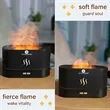 Flame &  Aromatherapy Diffuser Mist Humidifier+ | https://www.bestnamebadges.com
