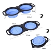 Portable Travel Pet Feeder Bowl 2 in 1 | https://www.bestnamebadges.com