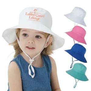 Kids Summer Wide Brim Bucket Hats