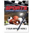 Puzzle Pack, Large Print Sports Word Search Puzzle Book | https://www.bestnamebadges.com
