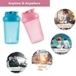 12 Ounce Protein Shaker Bottle | https://www.bestnamebadges.com