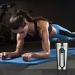 Stainless Steel Protein Shaker Bottle | https://www.bestnamebadges.com