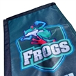 Single Sided Premium Rectangle Car Flag | https://www.bestnamebadges.com