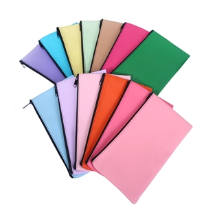 Zippered Security Bank Deposit Bag
