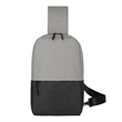 Two-Tone Crossbody Sling Backpack | https://www.bestnamebadges.com