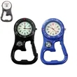 Compass Corkscrew Carabiner Clip on FOB Watch | https://www.bestnamebadges.com