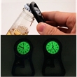 Compass Corkscrew Carabiner Clip on FOB Watch | https://www.bestnamebadges.com