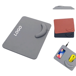 Wireless Charging Mouse Pad with Wrist Support