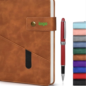 A5 Leather Hardcover  Journal Notebooks Notepad For Writing