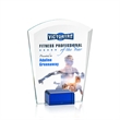 Lola VividPrint™ Award - Blue | https://www.bestnamebadges.com