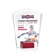 Lola VividPrint™ Award - Red | https://www.bestnamebadges.com