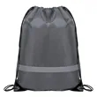 Reflective Safety Drawstring Backpack | https://www.bestnamebadges.com