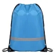 Reflective Safety Drawstring Backpack | https://www.bestnamebadges.com