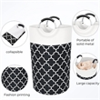 85L Laundry Basket Clothes Hamper Collapsible With Handles | https://www.bestnamebadges.com