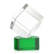 Burrill Award on Paragon Base - Green | https://www.bestnamebadges.com