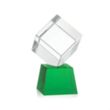 Burrill VividPrint™ Award on Robson Base - Green | https://www.bestnamebadges.com