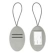 Vegan Leather Luggage Tags | https://www.bestnamebadges.com