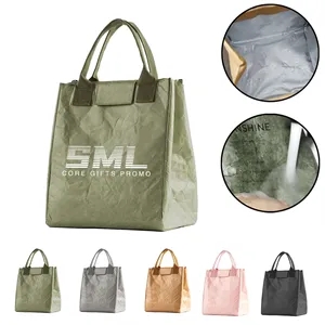 Custom TYVEK Washable Insulated Lunch Bag