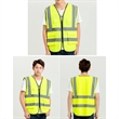 Reflective Safety Vest with Pouch | https://www.bestnamebadges.com