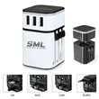 Worldwide All in One Universal Travel Wall Plug Adaptor | https://www.bestnamebadges.com