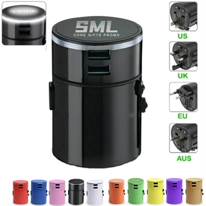 Worldwide All in One Universal Travel Wall Plug Adaptor