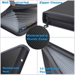 13 Pocket Expanding File Folder with Sticky Labels | https://www.bestnamebadges.com