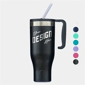 40 oz Bison® Stainless Steel Insulated Ceramic Lined Tumbler | https://www.bestnamebadges.com