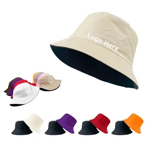 Double-Sided Reversible Bucket Hat