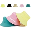 Pure Cotton Bucket Hat | https://www.bestnamebadges.com