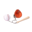Baseball Set Pendant Keychain | https://www.bestnamebadges.com