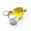 Baseball Set Pendant Keychain | https://www.bestnamebadges.com